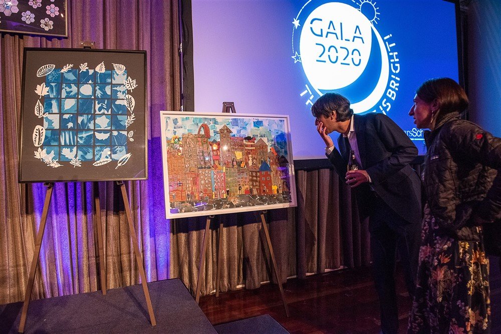 Students artwork is auctioned off at Gala