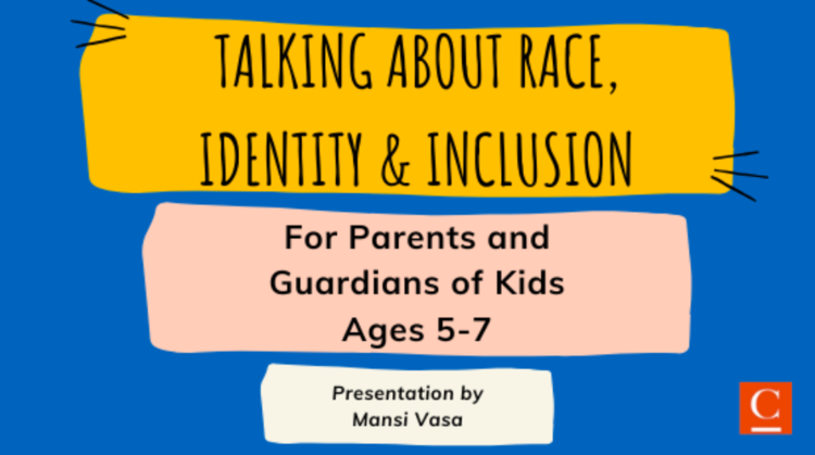 talking about race, identity, and inclusion for parents and guardians of kids ages 5-7
