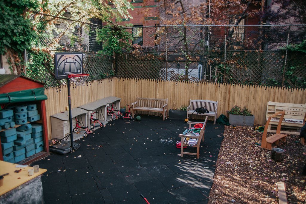 The playspace features a basketball hoop